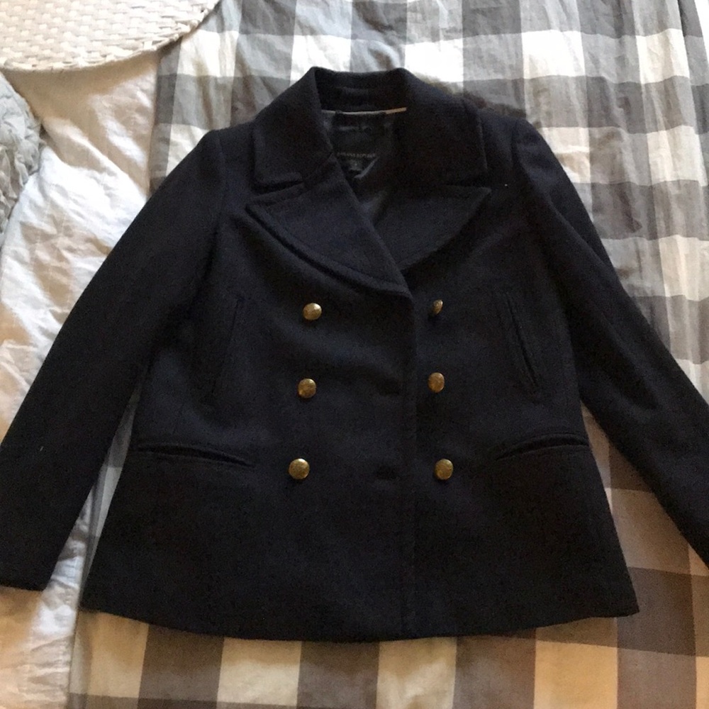 Navy Blue Peacoat